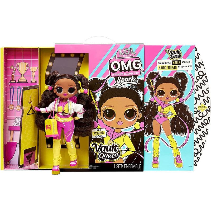 LOL Surprise OMG Sports Vault Queen Artistic Gymnastics Fashion Doll ...