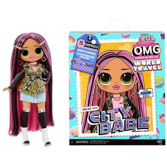 LOL Surprise OMG World Travel Fashion Doll - CITY BABE