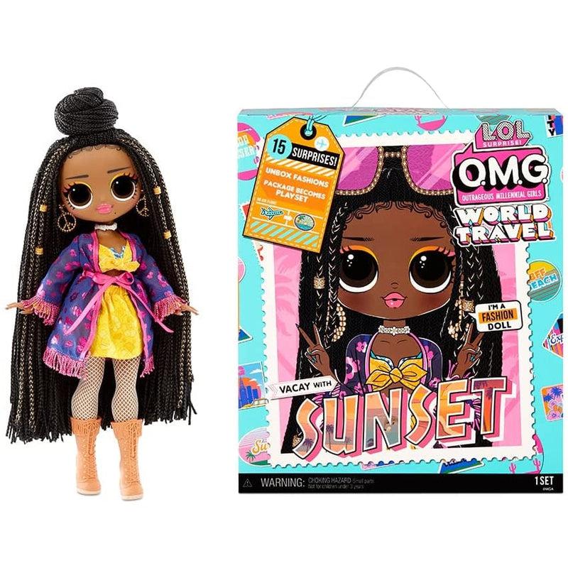 LOL Surprise OMG World Travel Fashion Doll SUNSET The Online