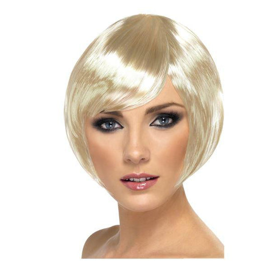 Ladies Babe Wig Short Bob Wigs Fancy Dress Costume Outfit Accessory - 8 Colours