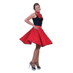 Polka dot skirt 50s store