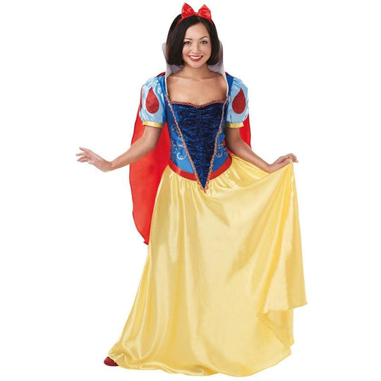 Ladies Snow White Costume Official Disney Princess Book Week Fancy Dress