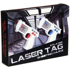 Laser Tag 2 Player Lazer Combat Space Blaster Mini Toy Guns