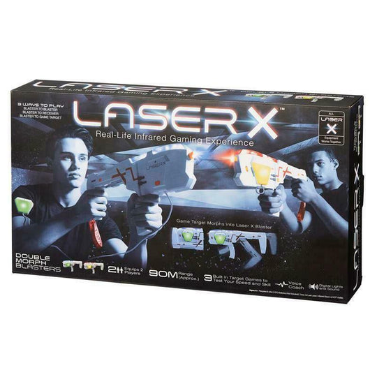 Laser X MORPH Double Blaster Pack Electronic Game