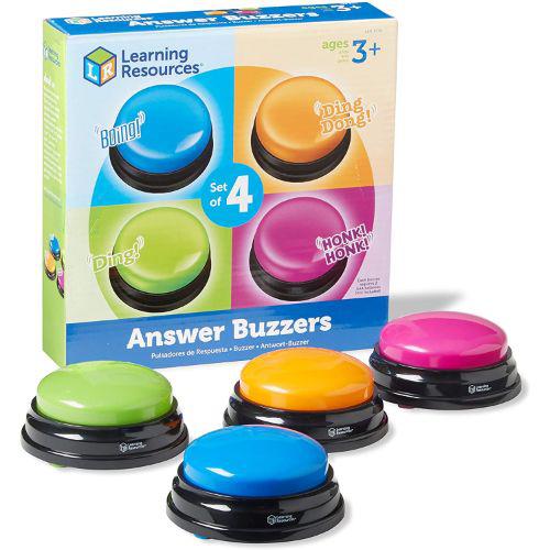 Learning Resources Answer Buzzers Set of 4