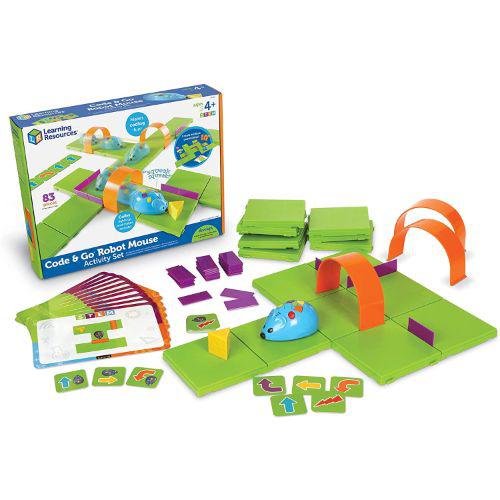 Learning Resources Code & Go Coding Robot Mouse Activity Set
