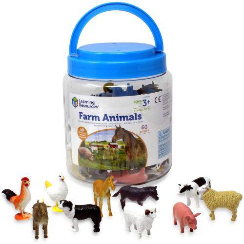 Learning Resources Farm Animal Counters - Set of 60