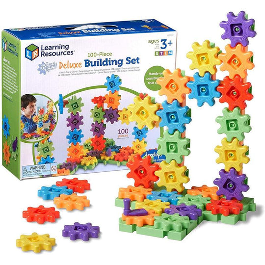 Learning Resources Gears Gears Gears Deluxe Building Set - Set of 100