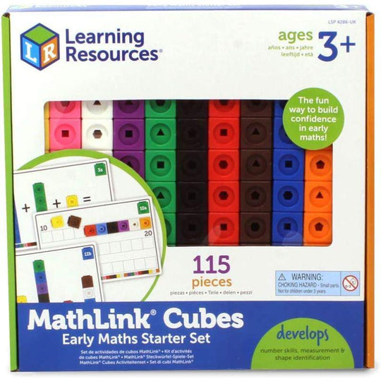 Learning Resources MathLink Cubes Early Maths Starter Set