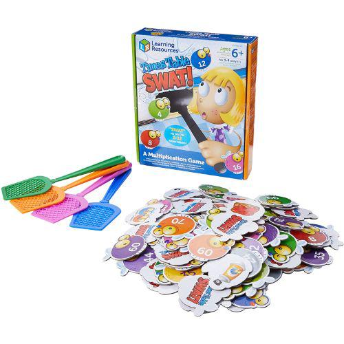 Learning Resources Times Table Swat! Multiplication Game