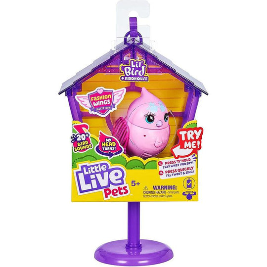 Little Live Pets Lil' Bird Series 12 Bird & House - Princess Polly