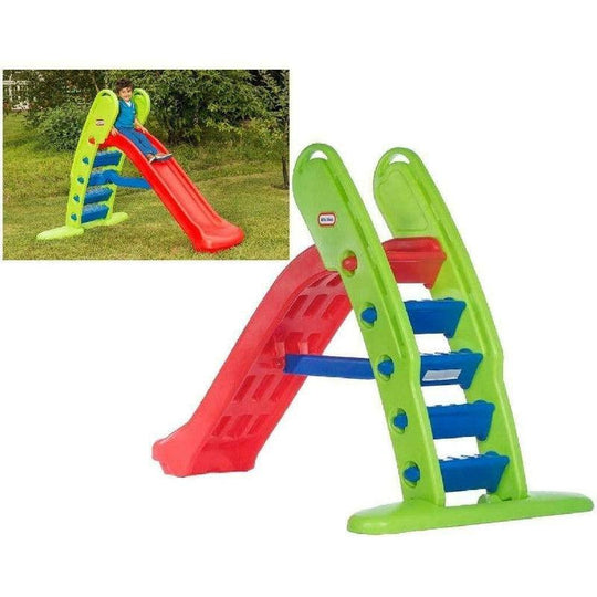 Little Tikes Easy Store Giant Primary Slide (Red / Blue / Green)