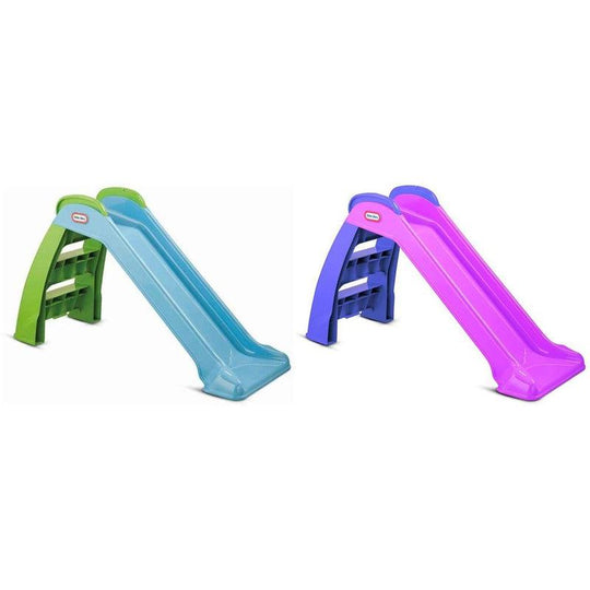 Little Tikes My First Slide Garden Toy Children's Outdoor Activity - Blue / Pink
