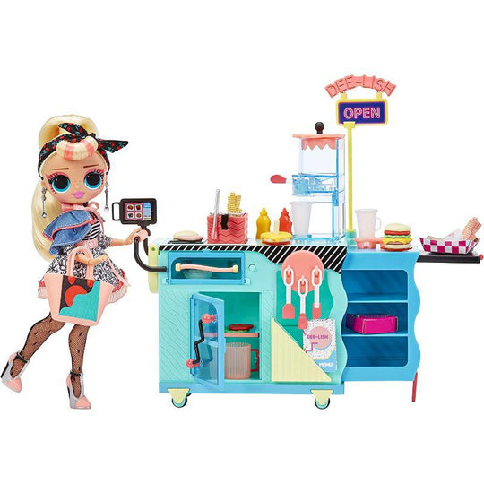 MGA L.O.L. Surprise OMG To-Go Diner & Miss Sundae Doll Playset