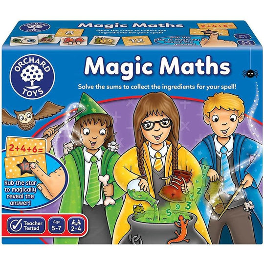 Magic Maths Child's Educational Family Game Develops Number & Counting Skills