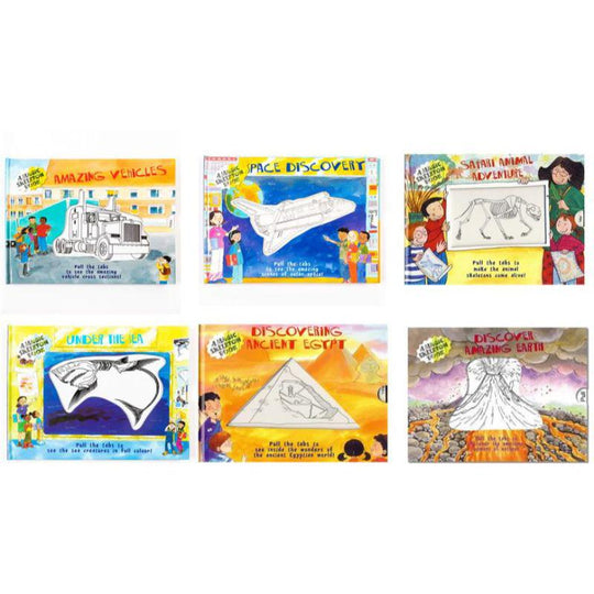 Magic Skeleton 'Pull the Tab' Child's Interactive Books