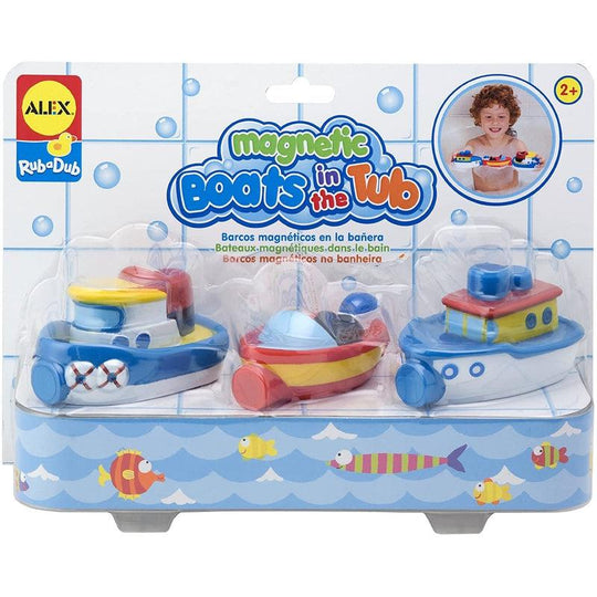 Magnetic Boats in the Tub