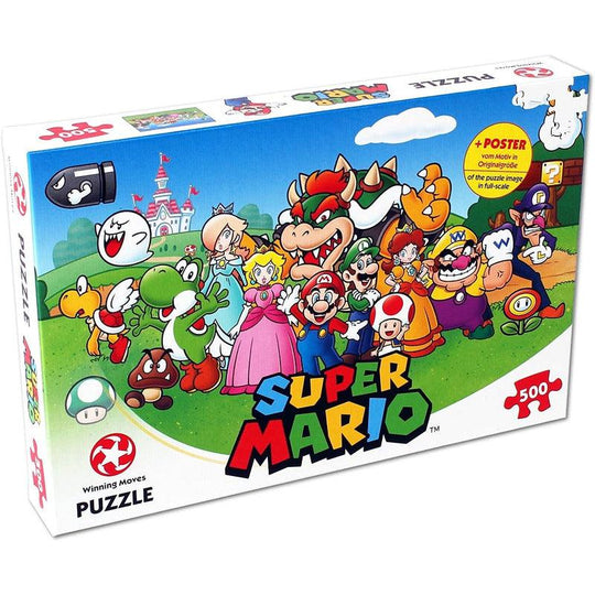 Mario and Friends 500 Piece Jigsaw Puzzle