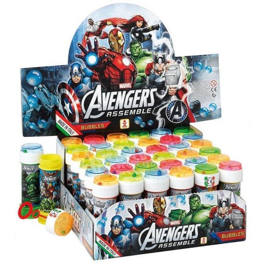 Marvel Avengers Assemble Iron Man Bubble Blowing Tubs Childrens Party Bag Filler