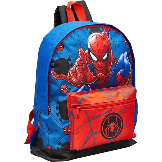 Marvel Spiderman Blue Spider Roxy Backpack School Bag