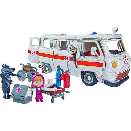 Masha and The Bear Ambulance Playset