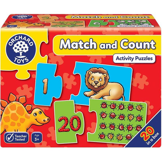 Match and Count Jigsaw Game