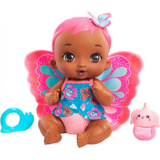 Mattel My Garden Baby Feed and Change Baby Butterfly Doll & Accessories