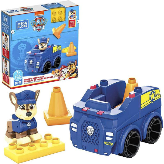 Mega Bloks Paw Patrol Chase's Police Patrol Car Building Playset