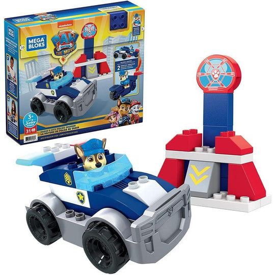 Mega Bloks Paw Patrol The Movie: Chases City Police Cruiser Set