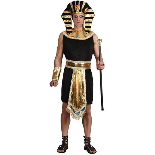 Mens Egyptian King Costume for Ancient Historic Fancy Dress
