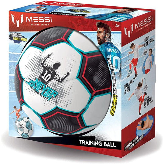 Messi Pro Training Ball Never Give Up White & Black Size 3 - MET42000