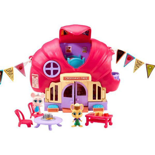 Millie & Friends Mouse In The House Croissant Cafe Toy Playset