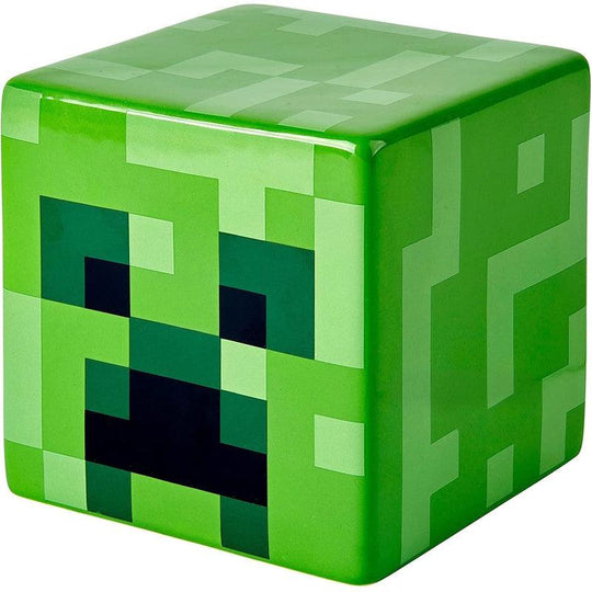 Minecraft Creeper Ceramic Money Bank