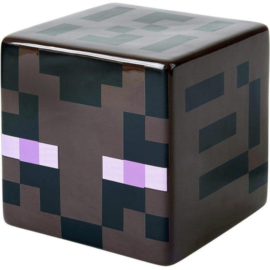 Minecraft Enderman Ceramic Money Bank