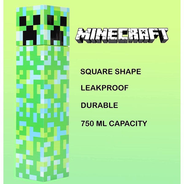 Minecraft Torch Water Bottle CREEPER (650ml) The Online Toy Store