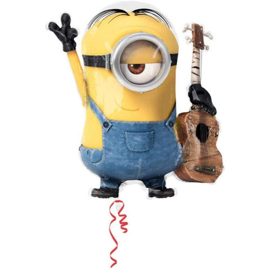 Minions Stuart Foil Supershape Balloon - 28"