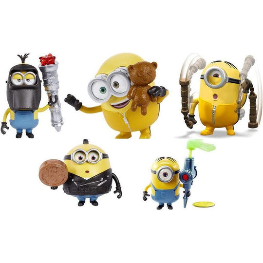 Minions The Rise of Gru Stretch & Twist 4" Mini Toy Figures