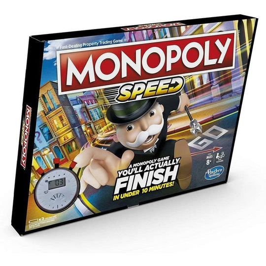 Monopoly Speed Board Game, Play Monopoly in Under 10 Minutes!