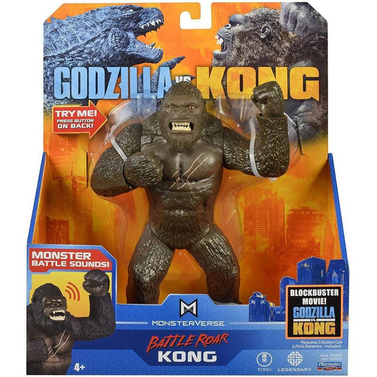 MonsterVerse Godzilla vs 7" Deluxe Figures with Sounds-King Kong