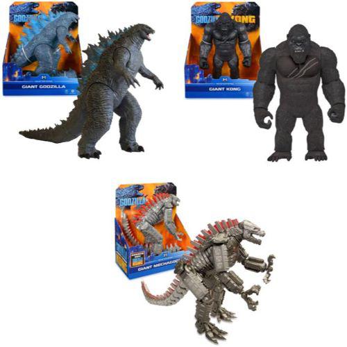 MonsterVerse Godzilla vs Kong 11" Giant Toys Action Figures