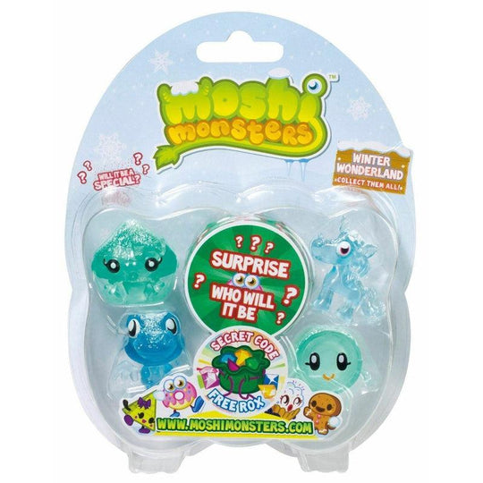 Moshi Monsters Winter Wonderland 5 Figure Pack Collectable Christmas Toy