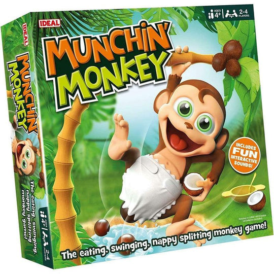 Munchin' Monkey Game - The Eating, Swinging, Nappy Splitting Monkey Game!
