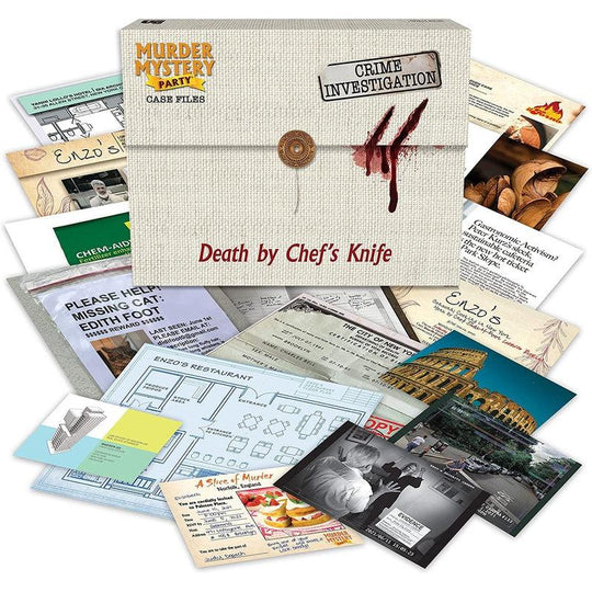 Murder Mystery Case File A Chef's Knife