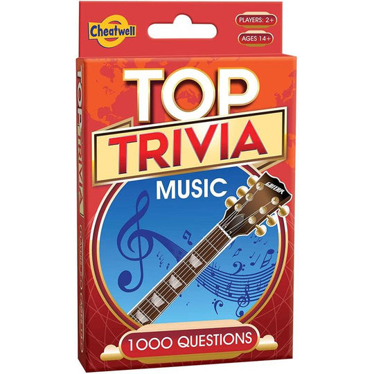 Music Top Trivia Card Game