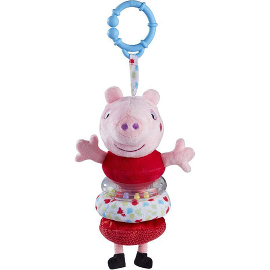 My First Peppa Pig Jiggler Rattle Soft Toy