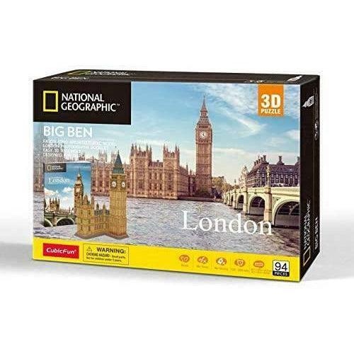 National Geographic Big Ben 3D Puzzle Jigsaw