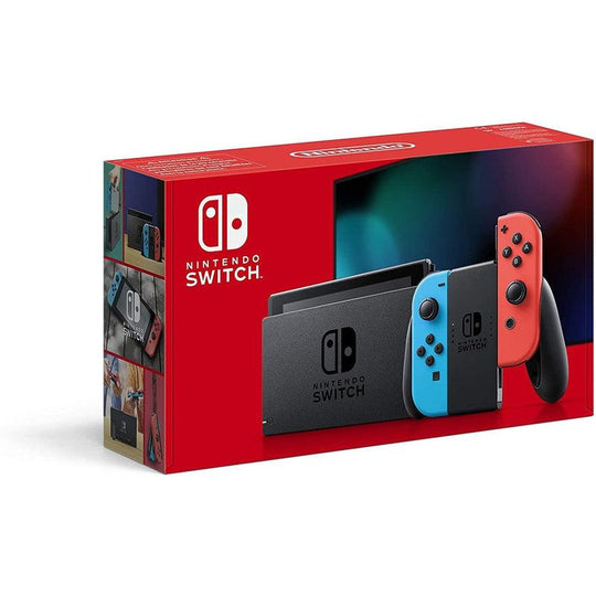 Nintendo Switch Games Console (Neon Blue/Neon Red)