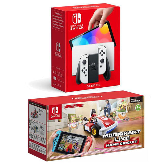 Nintendo Switch OLED + Nintendo Mario Kart Live Bundle