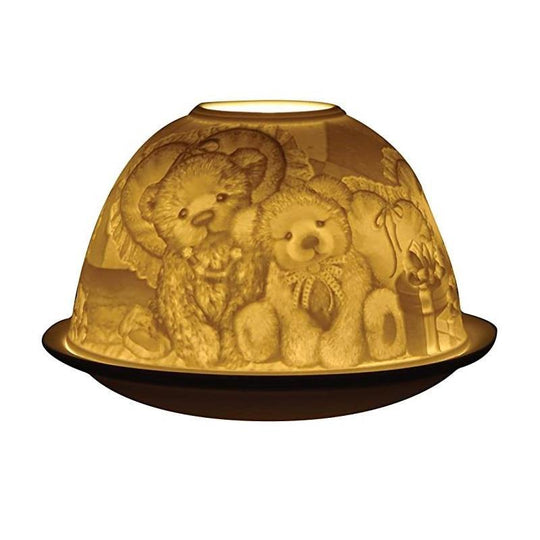 Nordic Lights Tealight Candle Holder (Shade & Plate Set)