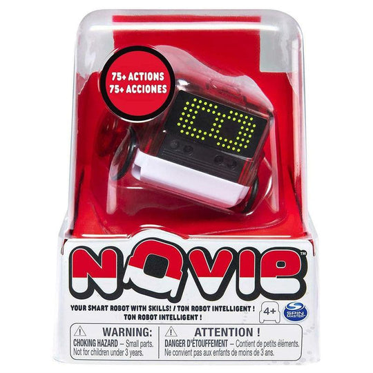 Novie Interactive Smart Robot Red Over 75 Actions Learns 12 Tricks